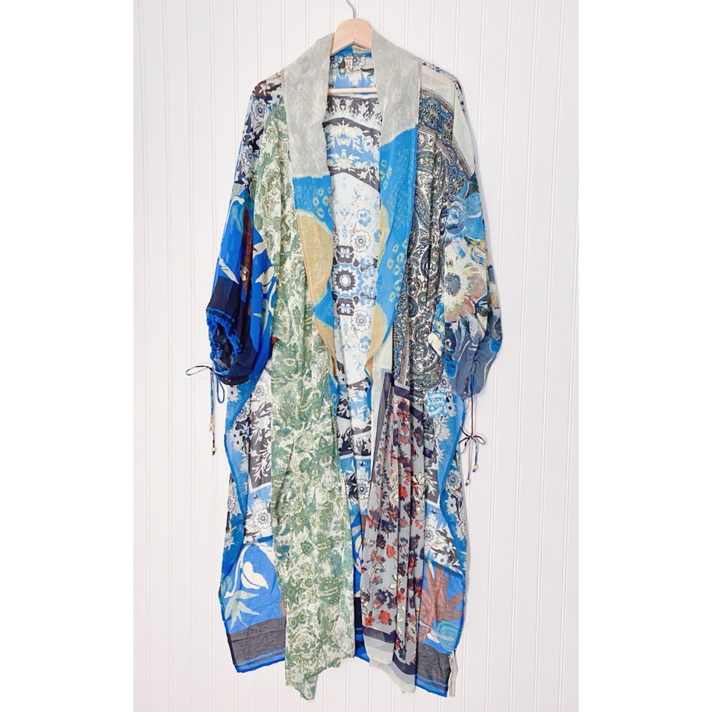 Free People Multicolor Bohemian Kimono - Picture 9 of 15